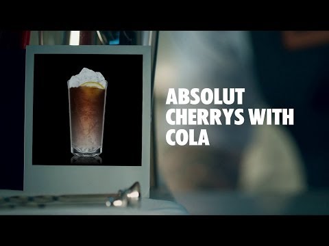 ABSOLUT CHERRYS WITH COLA DRINK RECIPE - HOW TO MIX