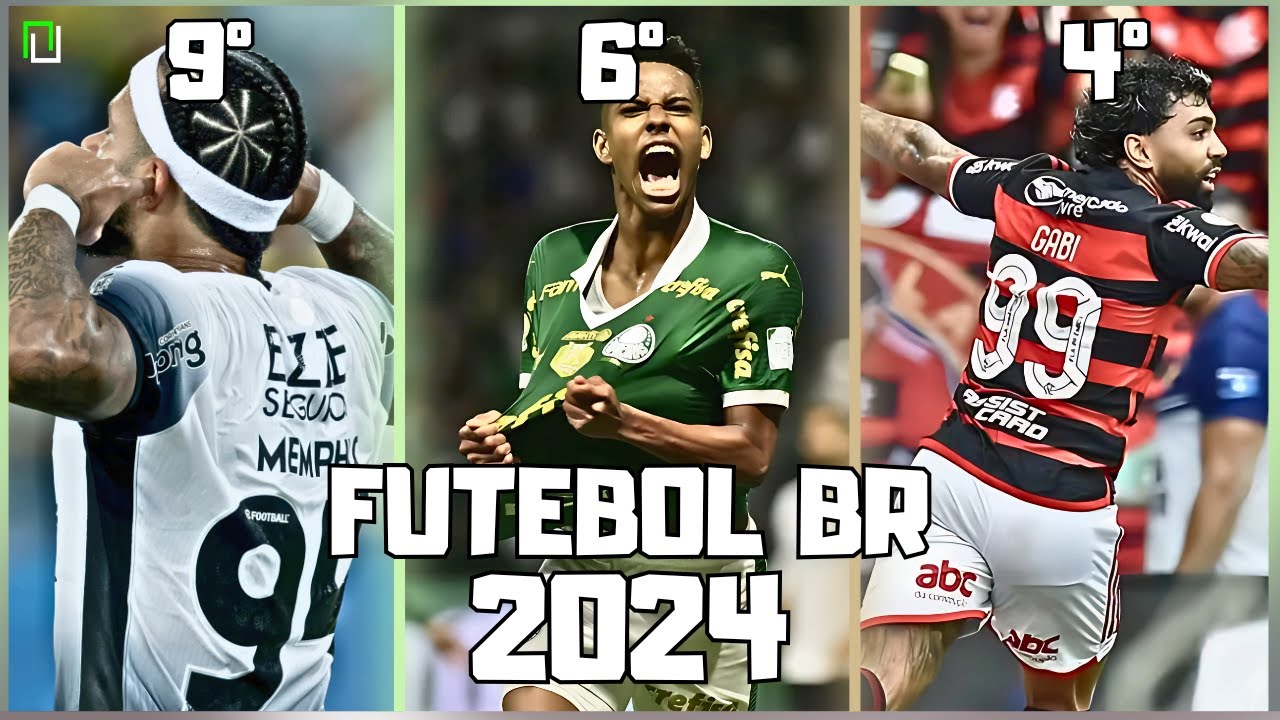 TOP 10 momentos do FUTEBOL BR 2024