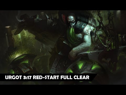 (Season 11.7) Urgot Jungle Clear Guide | 3:17 Red-Start Full Clear (One Smite)