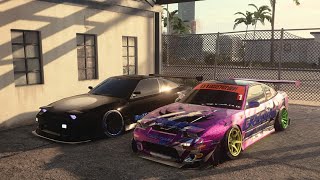 [NFS HEAT]180sxとシルエイティー限定ドライブ配信!!参加枠フレ以外無し!![ガロちゃんとまよさんとで雑談配信]