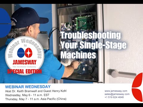 Webinar Wednesday 27 - Troubleshooting for Single Stage Machines
