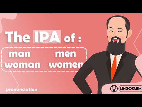 {آموزش زبان} IPA of 'man, woman, women'| تلفظ woman, women, men