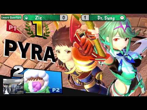 Zie (Pyra/Mythra) vs Dr.Sway (Ice Climbers) - Losers Quarter-Final - The Laffy Invitational 3