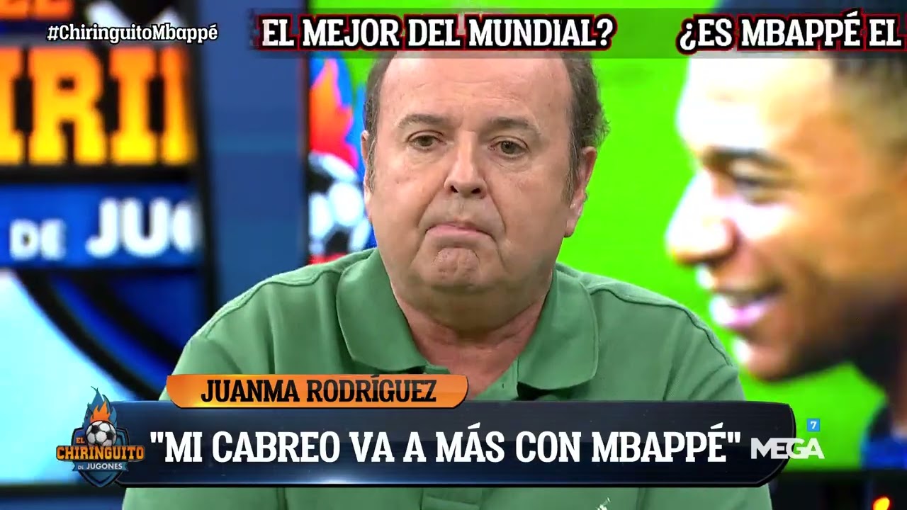 😡 EL CABREO DE JUANMA RODRÍGUEZ CON MBAPPÉ...