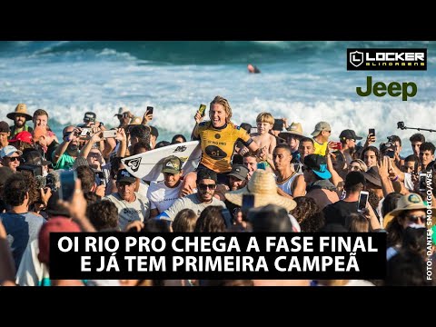 Oi Rio Pro chega a fase final e já tem primeira campeã
