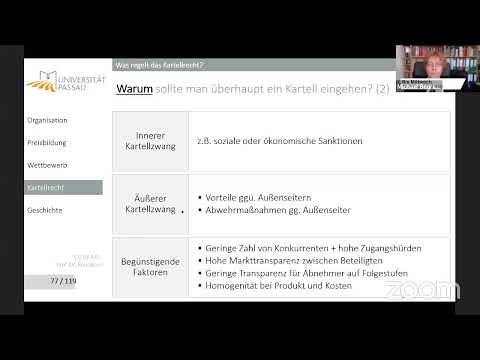 Kartellrecht 02 - Grundlagen II (22.04.2020, 18:00 Uhr)