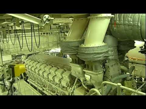 MTU 20V1163 TB93 marine main engine (9925 hp 7400 kW)