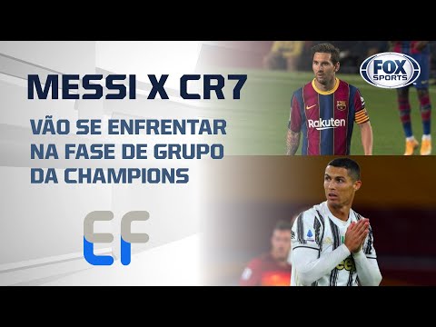 MESSI X Cristiano Ronaldo: Melhores do Mundo vão se enfrentar na fase de grupo da Champions League