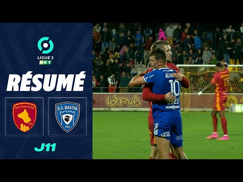 RODEZ AVEYRON FOOTBALL - SC BASTIA (1 - 1) - Résumé - (RAF - SCB) / 2023-2024