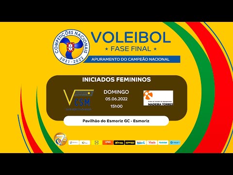 VCS Miguel x  CVA Madeira Torres - 3º/4º Lugar - Fase Final Iniciados Femininos