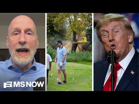 French: Cutting down DC golf course trees 'sets DANGEROUS PRECEDENT' of Trump ignoring courts
