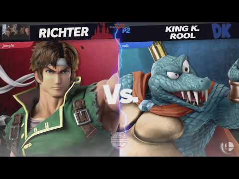 RWST6 Ultimate Singles Winners Round 3   AXE jenghi Richter vs  P money17 Ganondorf, King K  Rool