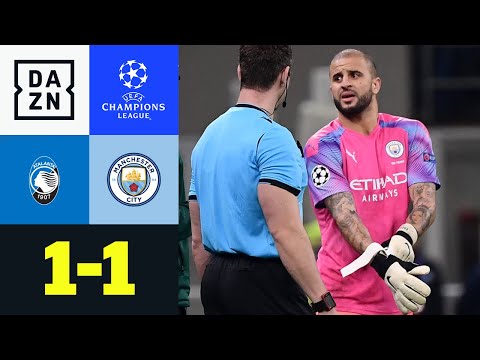 Kyle Walker muss ins Tor und hält Punkt fest: Atalanta - Man City 1:1 | UEFA Champions League | DAZN