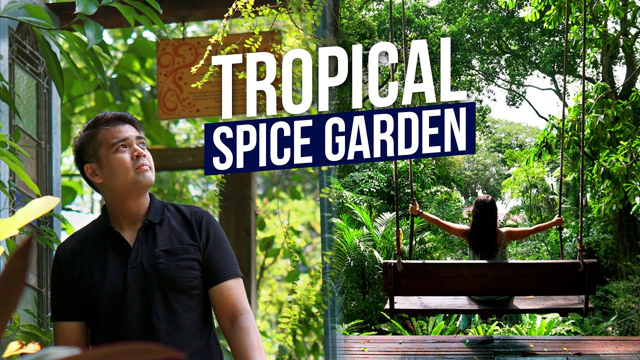 Discover the wonders of the Tropical Spice Garden in this captivating video journey.