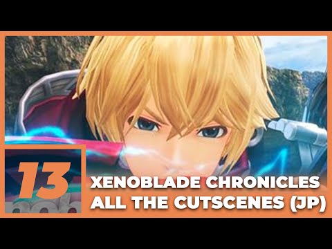 Xenoblade Chronicles Definitive Edition - Chapter 13 (ALL CUTSCENES, JAPANESE DUB)