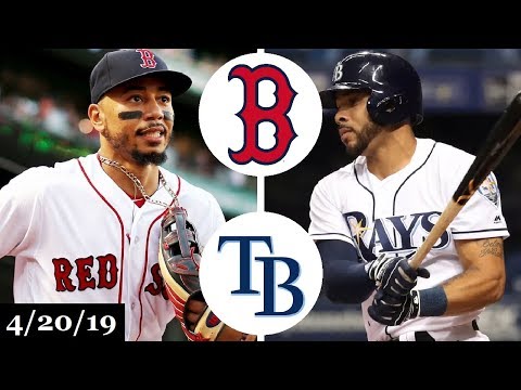Boston Red Sox vs Tampa Bay Rays Highlights | April 20, 2019