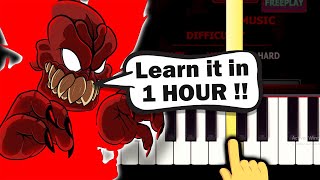 Hellclown - Friday Night Funkin&#39; Vs. Tricky Version 2 - EASY Piano tutorial