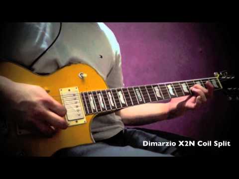 Dimarzio X2N Seymour Duncan Custom5 Duncan Designed HB102 comparison Esp LTD EC256