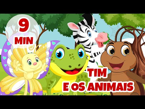 Tim e os Animais - Giramille 9 min | Desenho Animado Musical