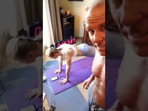 Unofficial World Record in Straight Arm Plank Position 2 hours n/s done !