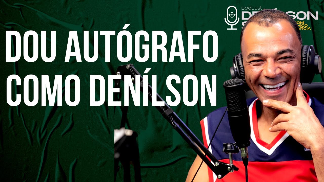 CAFU IMITA DENÍLSON E DIZ QUE FÃS CONFUNDEM OS DOIS | Podcast Denílson Show