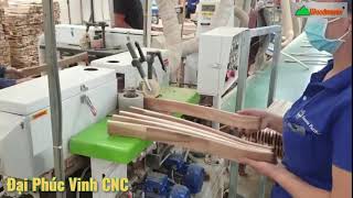 Chuyền chà nhám cạnh cong 2 mặt Woodmaster tại Scansia - Đồng Nai