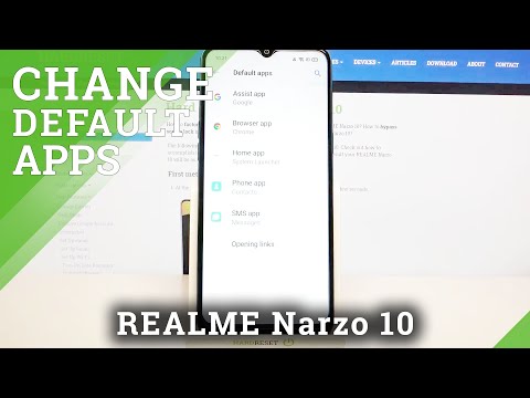 How to Change Defaults Apps on REALME Narzo 10 – Access Application Manager