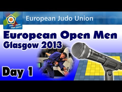 European Open Men Glasgow 2013 - day 1