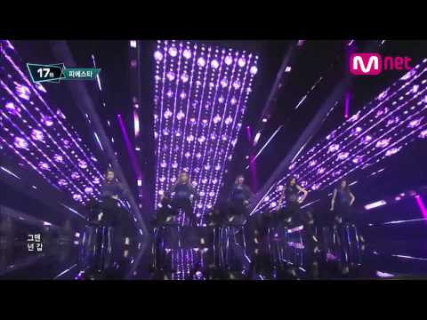 Live HD | 150409 피에스타 "짠해 (You're Pitiful)" @ MNET 엠! 카운트다운