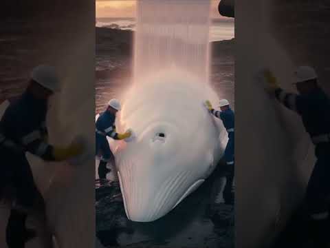 Saving the rare Albino Whale : Navy’s race against oil disaster