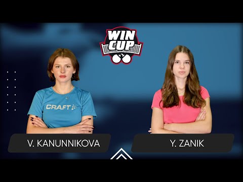 16:45 Vasylysa Kanunnikova - Yulianna Zanik 17.03.2025 WINCUP Women Star. TABLE 2