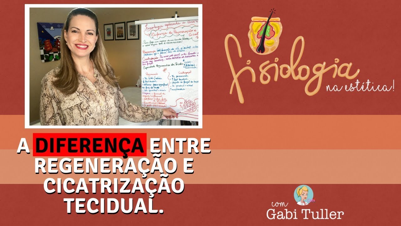 Diferença entre Regeneração e Cicatrização Tecidual!