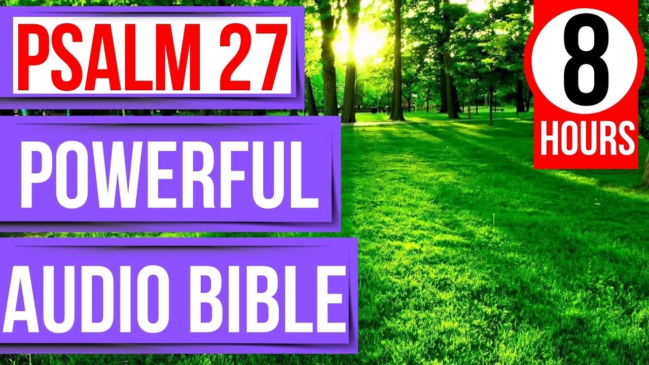 Psalm 27 (Encouraging Bible verses for sleep with God's Word)(Peaceful Scriptures psalms for sleep)