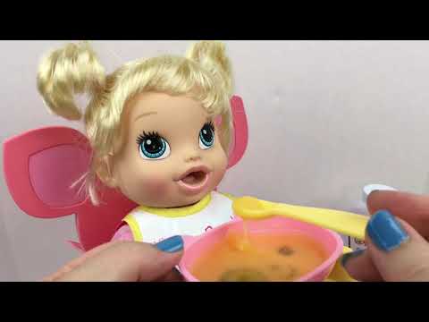 Baby Alive My Baby All Gone Doll Feeding Pears Doll Food Video