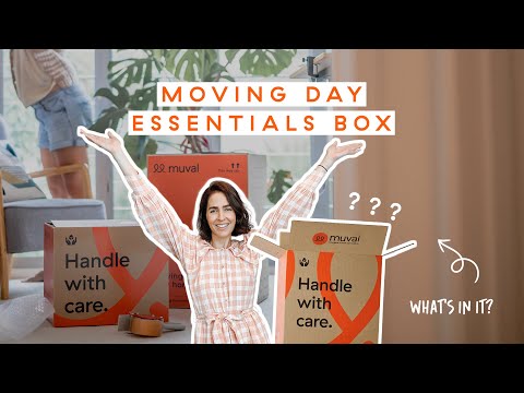 Moving day essentials box video