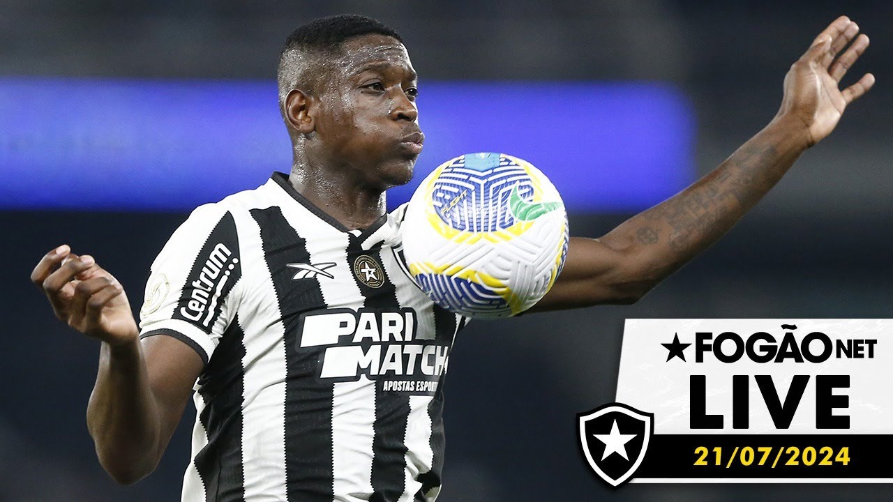 LIVE | Luiz Henrique está jogando demais; evitar cansaço é segredo para maratona do Botafogo