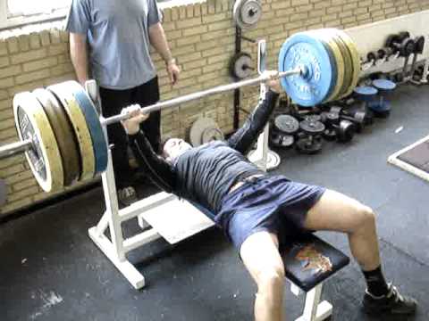 Kristoffer Knudsen - Baenkpres 150 Kg