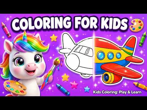 Kids Coloring: Play & Learn