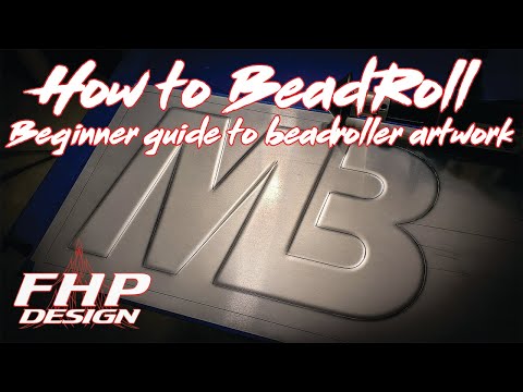 Step by Step beginner guide to beadrolling: How to beadroll artwork