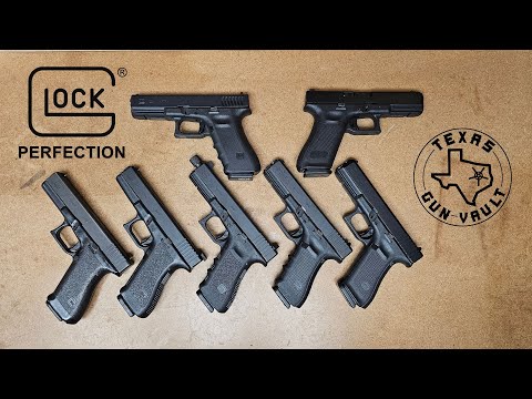 Firearm Tutorial: The differences in all 5 (or 7?) Glock generations & various options