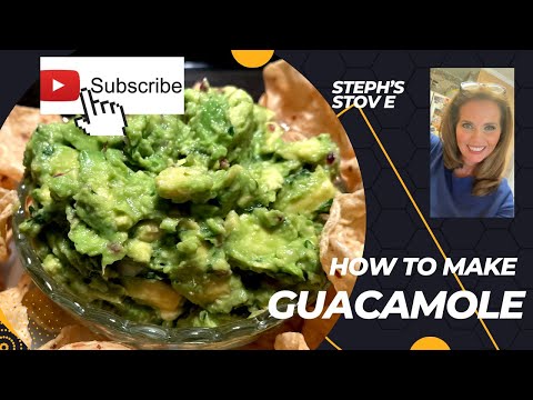 How to Make EASY GUACAMOLE - Steph’s Stove