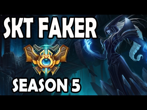 SKT T1 Faker Lissandra vs LeBlanc MID Ranked Challenger Korea