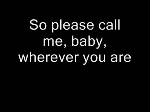 Please Call Me Baby - Tom Waits