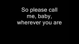 Tom Waits - Please Call Me, Baby (Lyrics)
