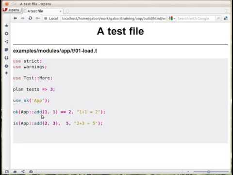 A test file in Perl