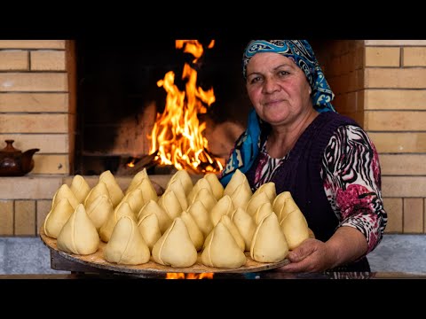How We Bake Samsa — Homemade Meat Buns Recipe 🏡🥟