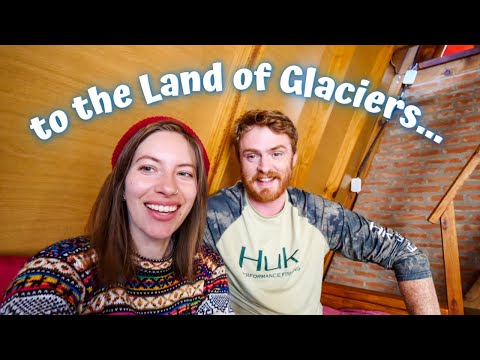 旅行到EL CALAFATE：藍奶酪鱒魚和小鎮的第一印象（阿根廷巴塔哥尼亞）。 (Travelling to EL CALAFATE: Trout with Blue Cheese & First Impressions of Town (Patagonia, Argentina))