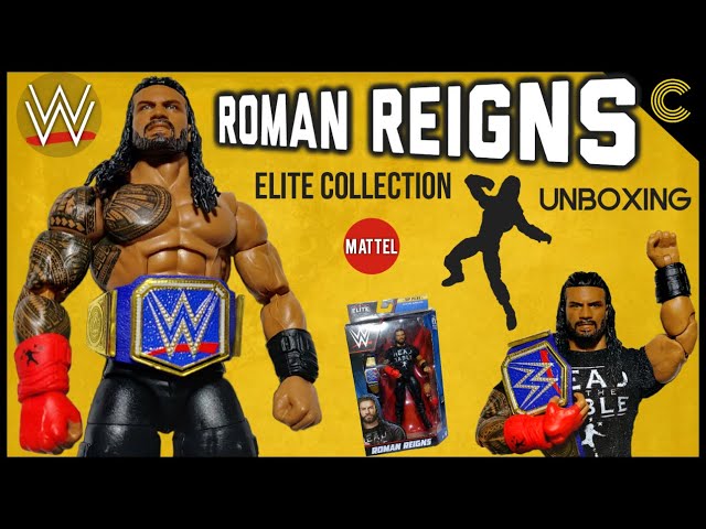 Vídeo relacionado con Mattel WWE Elite Series123 Roman Reigns Figura de acción y Accesorios, Figura de acción Coleccionable de 15,24cm con 25puntos de articulación y Manos Intercambiables, JHT62