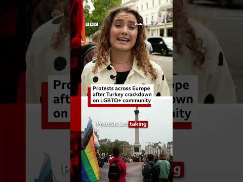 Turkey arrests dozens in crackdown on LGBTQ+ activists. #Turkey #LGBT #BBCNews