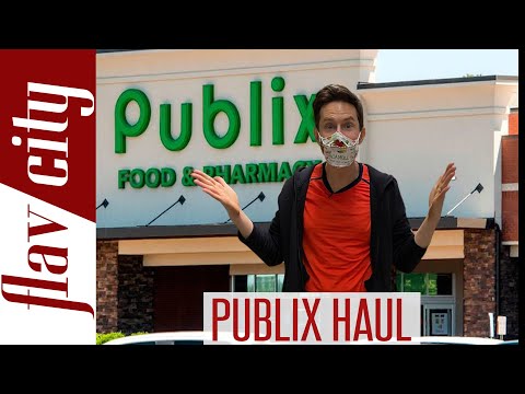 Compre comigo no supermercado Publix - compras saudáveis